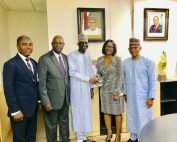Meeting between Association of Credit Rating Agencies of Nigeria and SEC in Abuja.